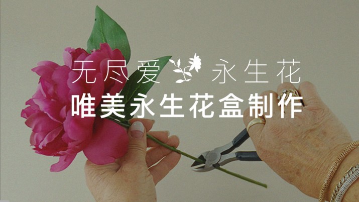 亲手制作唯美永生花盒 心机男撩妹必学
